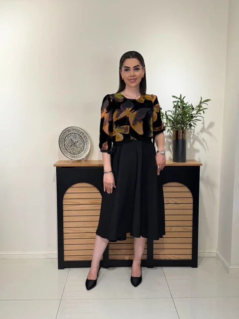 پیراهن بالا تنه مخمل زیره مازراتی