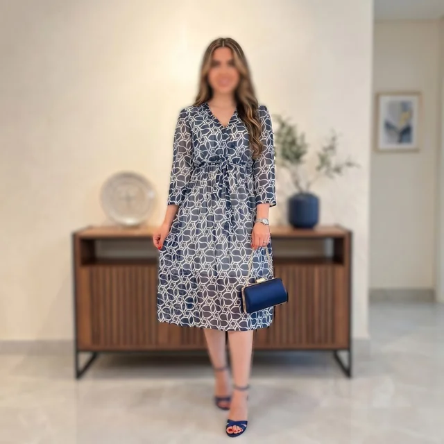 پیراهن حرير تمام آستر زنانه